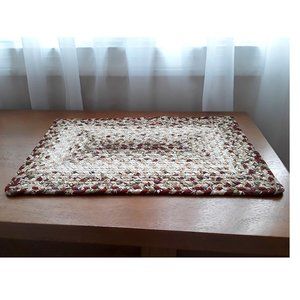 Braided Rug Style Placemat